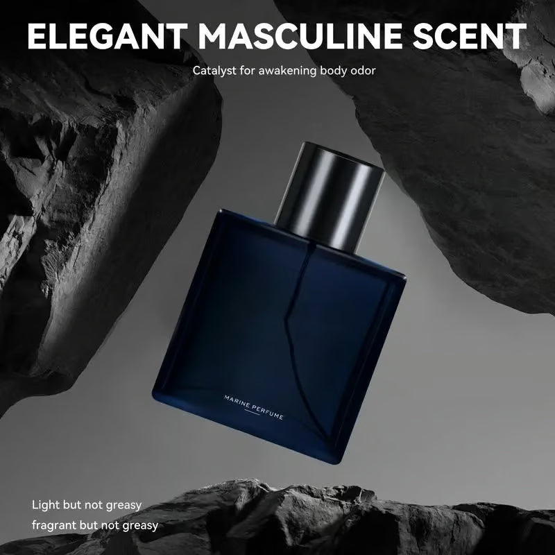 Natural Long-Lasting Marine Perfume | 24H Natural Sea Minerals & Zero Alcohol Burn