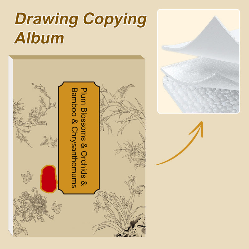 🎨HOT SALE🖼️ Chinese Painting White Drawing Copying Album