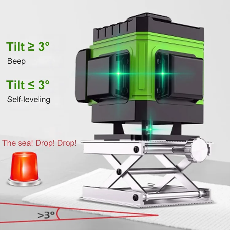 🔥Infrared Green Light Laser Level for Precision Work