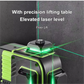 🔥Infrared Green Light Laser Level for Precision Work
