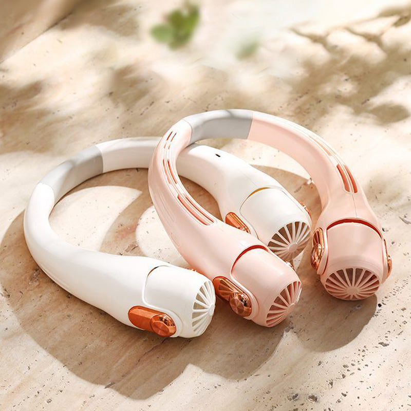 ❄️ Neck Air Conditioner Fan - Ultra-Quiet Personal Cooling for Summer