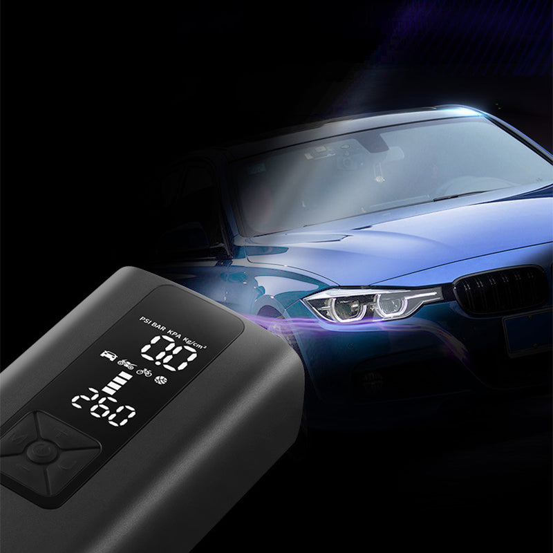 ✨Essential For a Car 🚗Tire Inflator Portable Air Compressor For Car, Motorcycle, Ball