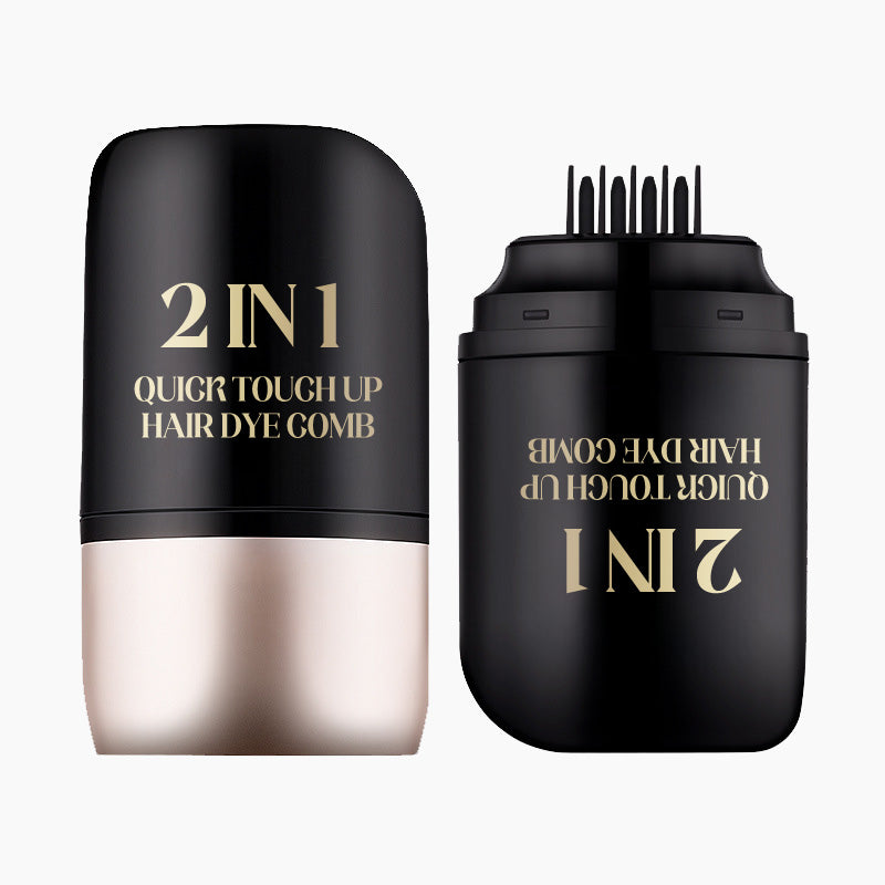 💥Gray Hair Eliminator👉2 in 1 Quick Touch up Hair Dye Comb♀️~🎉Buy 5 Get 5 Free