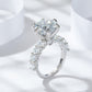 💍Gift For You | 5 Carat Moonlight Sterling Silver Moissanite Ring