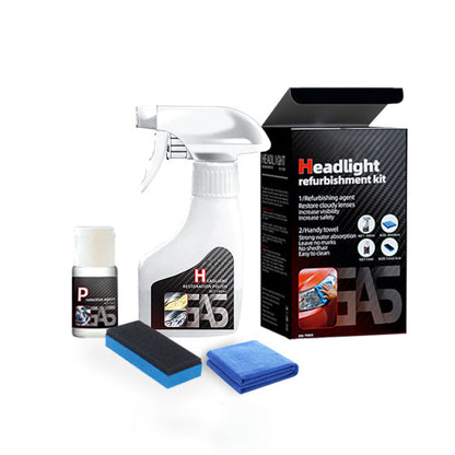 🚘Automotive Headlamp Restoration Fluid Kit