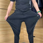 🎊Limited Time 50% OFF🎁Men's Casual Sports Short Sleeve Long Pants Two-Piece Set