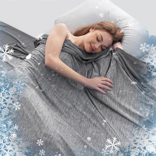 ❄️Cool Lightweight Solid Color Thin Blanket