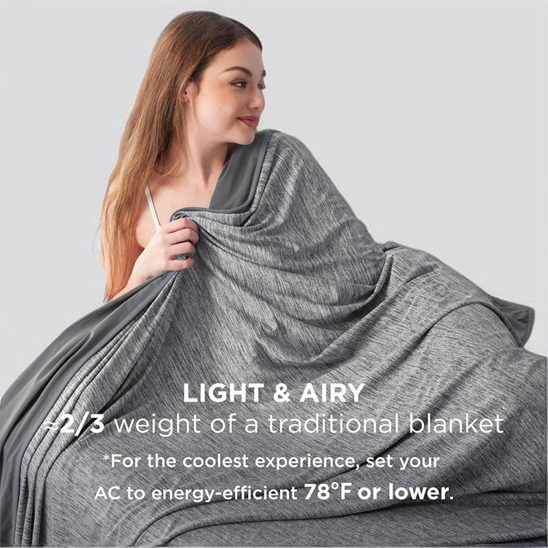 ❄️Cool Lightweight Solid Color Thin Blanket