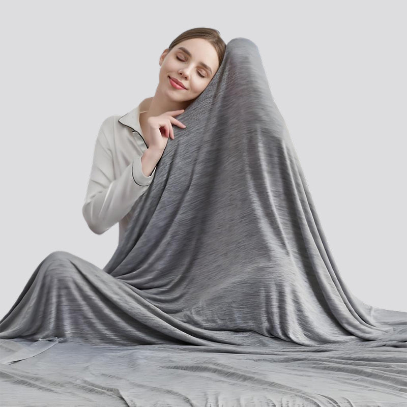 ❄️Cool Lightweight Solid Color Thin Blanket