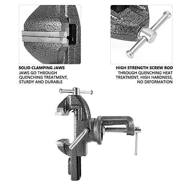 📢📢50% OFF !! ⏰ Heavy Duty Mini Universal Tool Bench Vise
