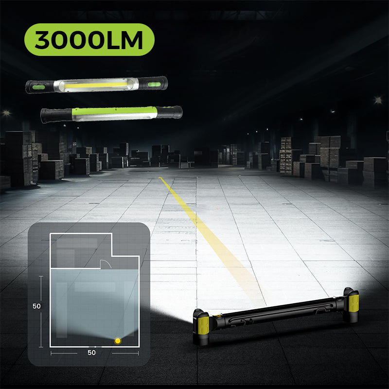 📢📢 50% OFF🛠️ Rechargeable LED Work Light — 3 Modes, Hook Mount ⚡