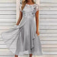 🎉 2026 Sale — Over 31,000 Sold 💞 Women Elegant Round Neck Lace Dress – Formal Casual Dress 🌸