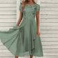 🎉 2026 Sale — Over 31,000 Sold 💞 Women Elegant Round Neck Lace Dress – Formal Casual Dress 🌸