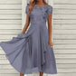 🎉 2026 Sale — Over 31,000 Sold 💞 Women Elegant Round Neck Lace Dress – Formal Casual Dress 🌸