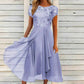 🎉 2026 Sale — Over 31,000 Sold 💞 Women Elegant Round Neck Lace Dress – Formal Casual Dress 🌸