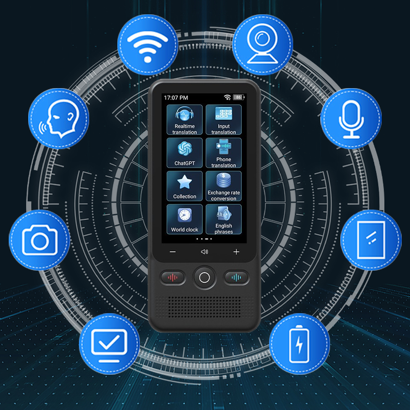 2-in-1 Portable Translation Device – Real-Time Voice & Camera Translation in 138 Languages, Offline Mode & 1400mAh Battery 🌍✈️