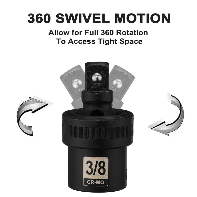 🔥49-Piece Drive Impact Socket Set