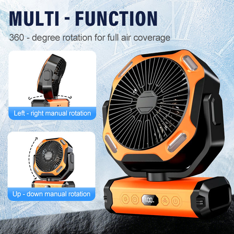 Multifunctional Outdoor Portable Camping Fan