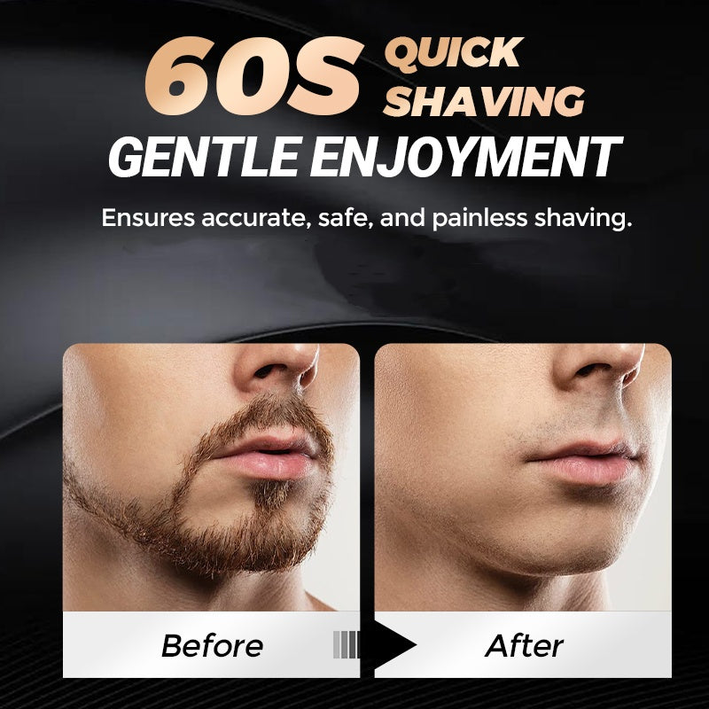 Waterproof Portable Electric Shaver for Men