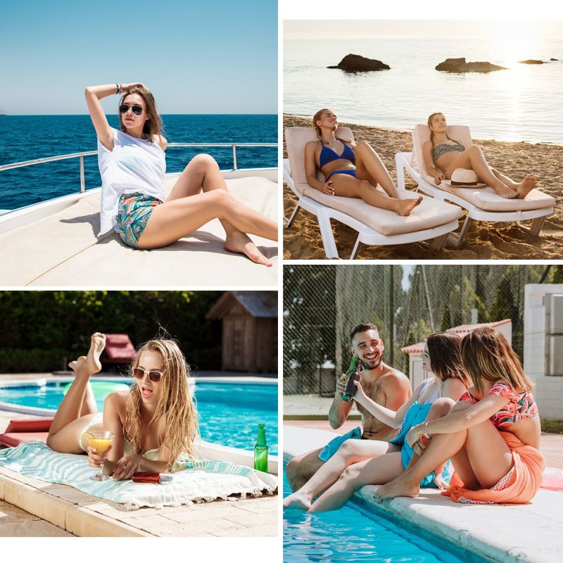 Women's One-Piece Backless Beach Dress