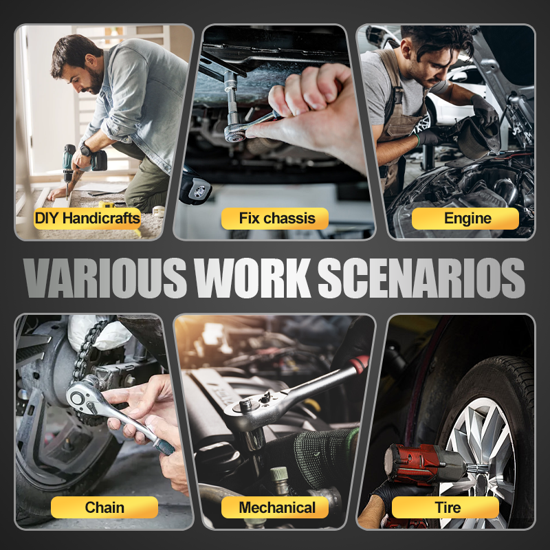 🏆🔩 Ultimate socket set for mechanics – CR-V Steel Sockets Set🔧50% discount