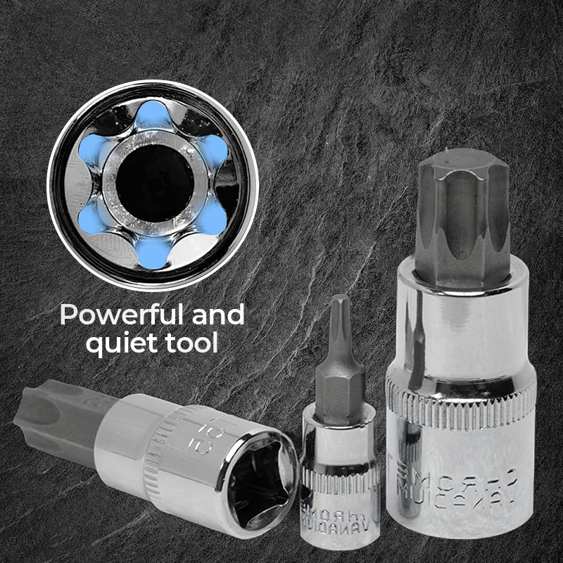 🏆🔩 Ultimate socket set for mechanics – CR-V Steel Sockets Set🔧50% discount