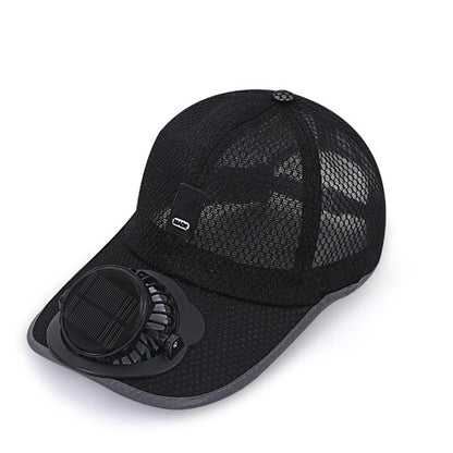 🌞🍃Breathable Baseball Cap with Solar Fan