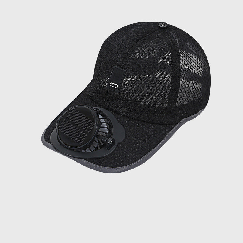 🌞🍃Breathable Baseball Cap with Solar Fan