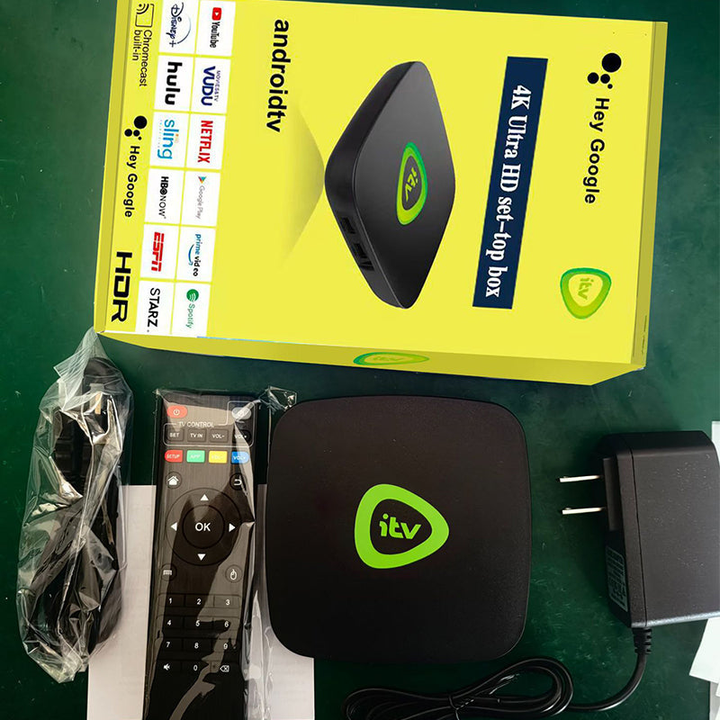 📺 60% OFF NOW! ✨ 4K Ultra HD Set-Top Box - Streaming & Recording, HDR10+ & Voice Remote, Compatible with All TVs 🛜📦