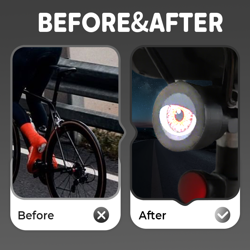Rechargeable Eye-Catching Bike Tail Light