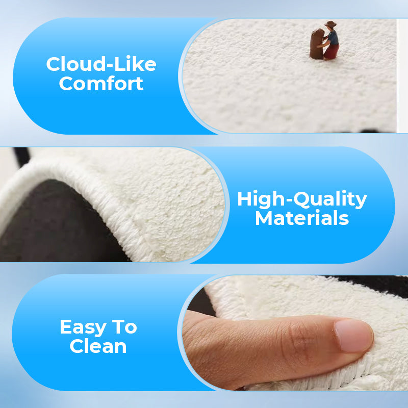 🏡💖LAST DAY 49% OFF⚡50K+ SOLD!🎁Soft Irregular Flower Pattern Rug