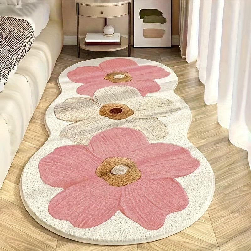 Flower Pattern Rug Design 🏡💖LAST DAY 49% OFF⚡50K+ SOLD!🎁Soft Irregular Flower Pattern Rug – patiyu