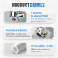 Universal 720° Rotating Faucet Filter Nozzle Set