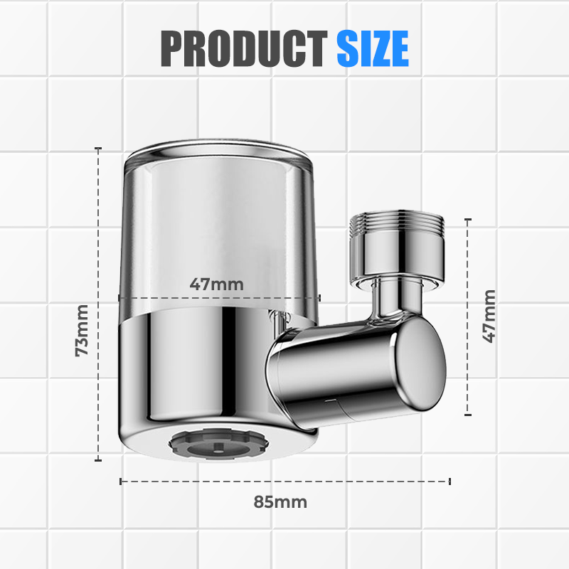 Universal 720° Rotating Faucet Filter Nozzle Set