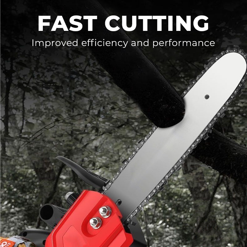 🔥Exquisite German craftsmanship - Durable🔥High-power cordless lithium-ion portable chainsaw