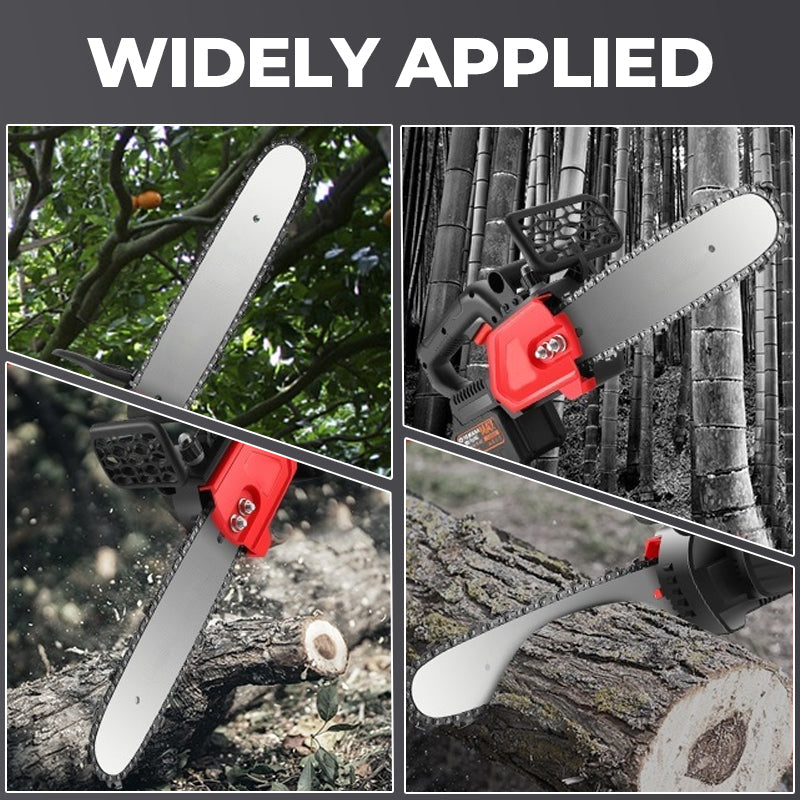 🔥Exquisite German craftsmanship - Durable🔥High-power cordless lithium-ion portable chainsaw