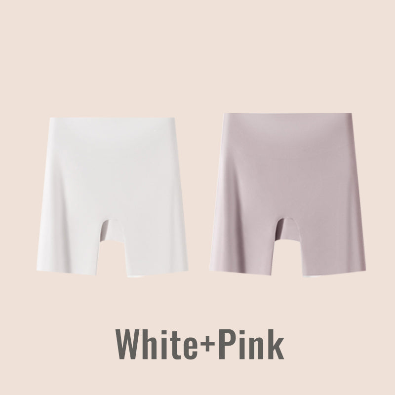 🏆Women High-waist Ice Silk Underwear with Tummy-control Hip-lifting👑Suitable for all seasons🌿