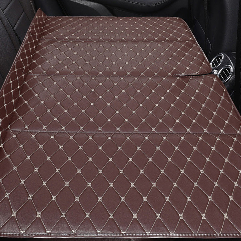 🚗 69% OFF NOW! ✨ Non-Inflatable Car Mattress - Foldable & Portable for Road Trips/Camping, Comfortable Support without Pump Needed 🏕️📦