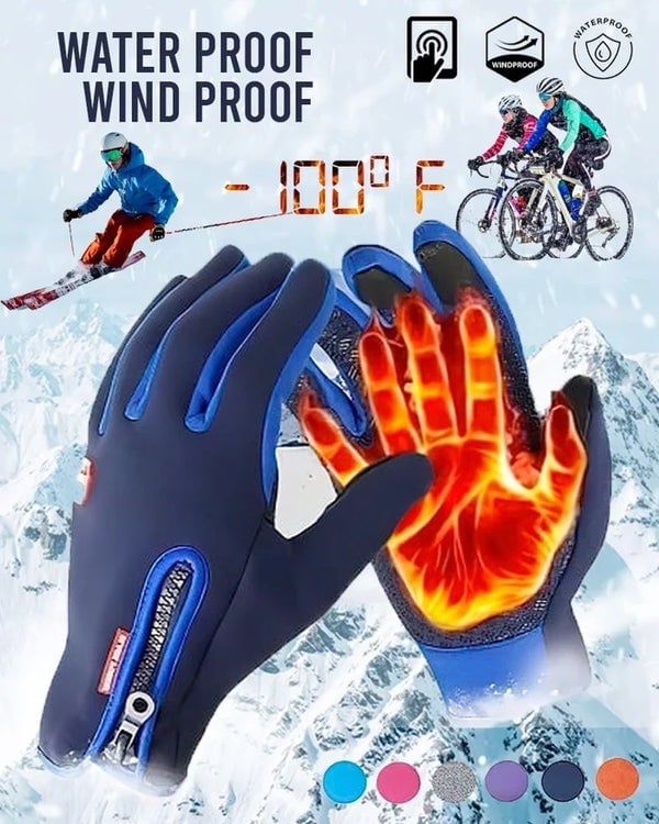 🔥🧤Warm Thermal Gloves for Cycling, Running, and Driving