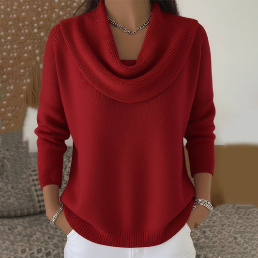 🎁 Hot Sale 49% OFF 🔥Women’s Elegant Cozy Cowl Collar Sweater