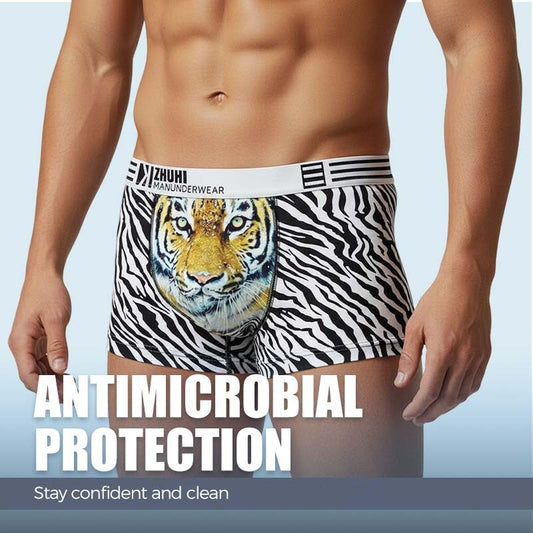 Men's Printed Comfortable Breathable Underwear