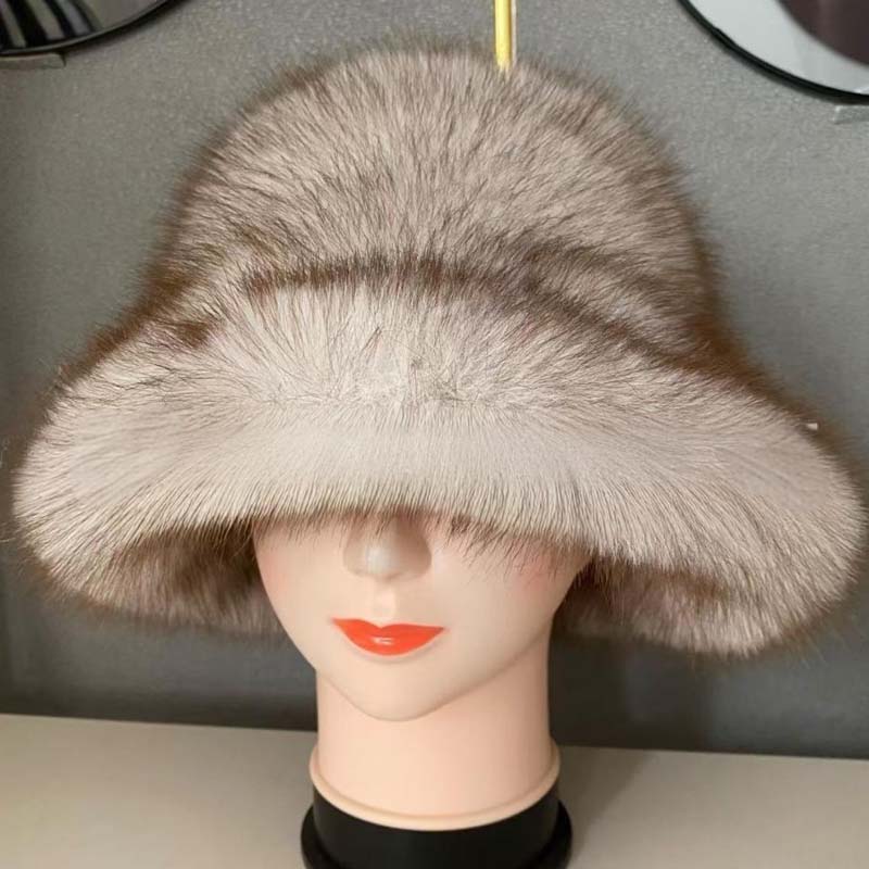 Chic Warm Soft Plush Fisherman Hat