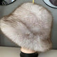 Chic Warm Soft Plush Fisherman Hat