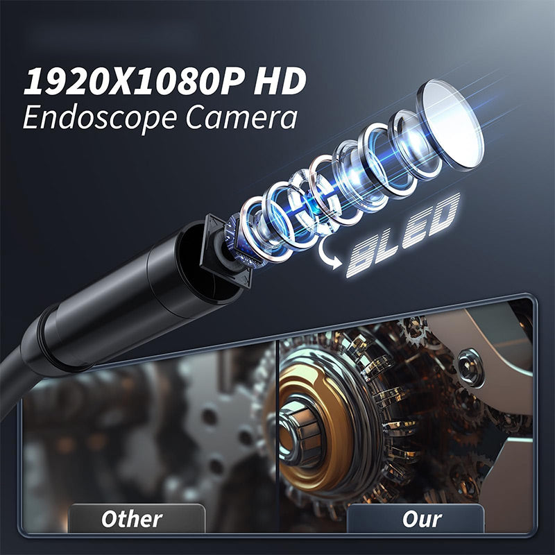 🎉 2026 Sale — Over 21,400 Sold!🔍 4.3" HD Waterproof Endoscope Camera with Light