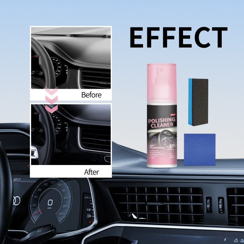 🚗Car interior polish cleaner-🔥🔥Product update and packaging redesign📣