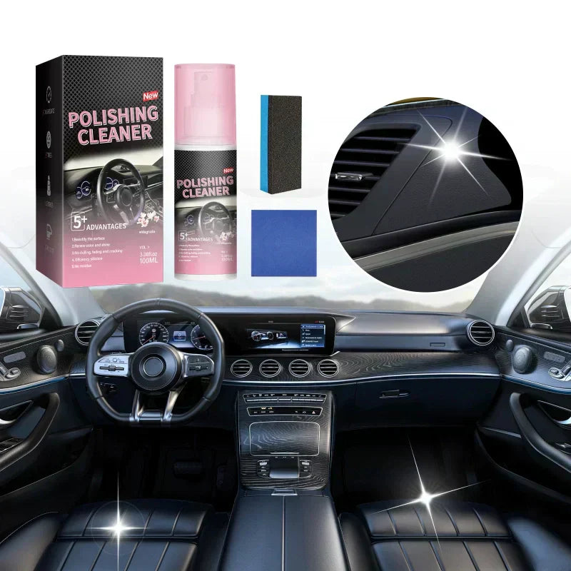 🚗Car interior polish cleaner-🔥🔥Product update and packaging redesign📣