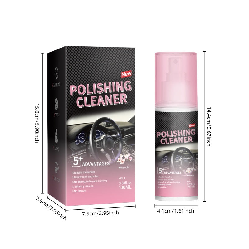 🚗Car interior polish cleaner-🔥🔥Product update and packaging redesign📣