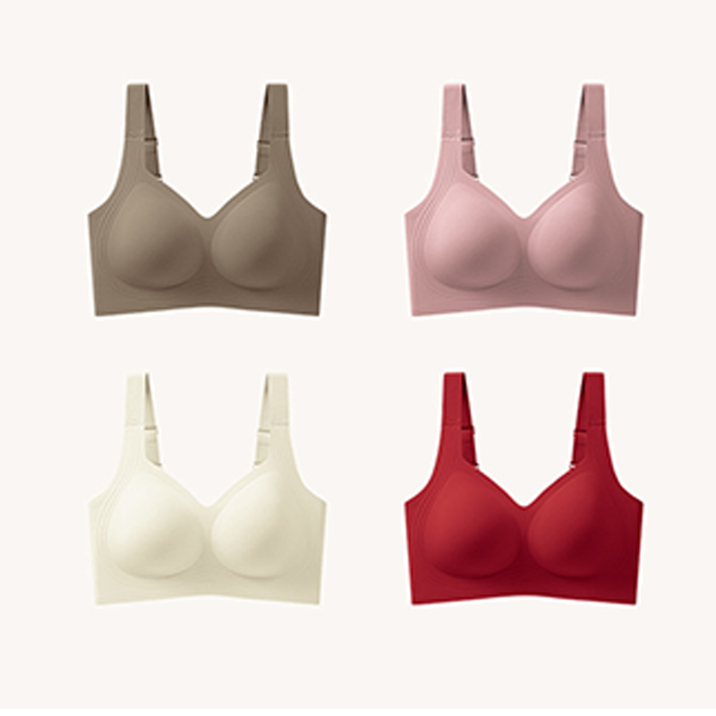 Women's Seamless Full Coverage Wireless Bra