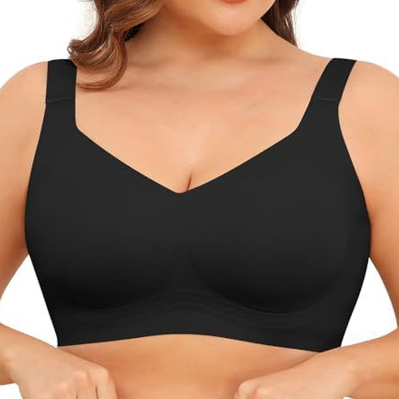 Women's Seamless Full Coverage Wireless Bra