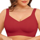 Women's Seamless Full Coverage Wireless Bra